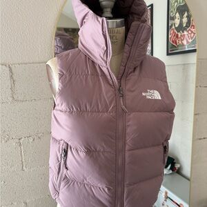 The North Face Mauve Puffer Vest